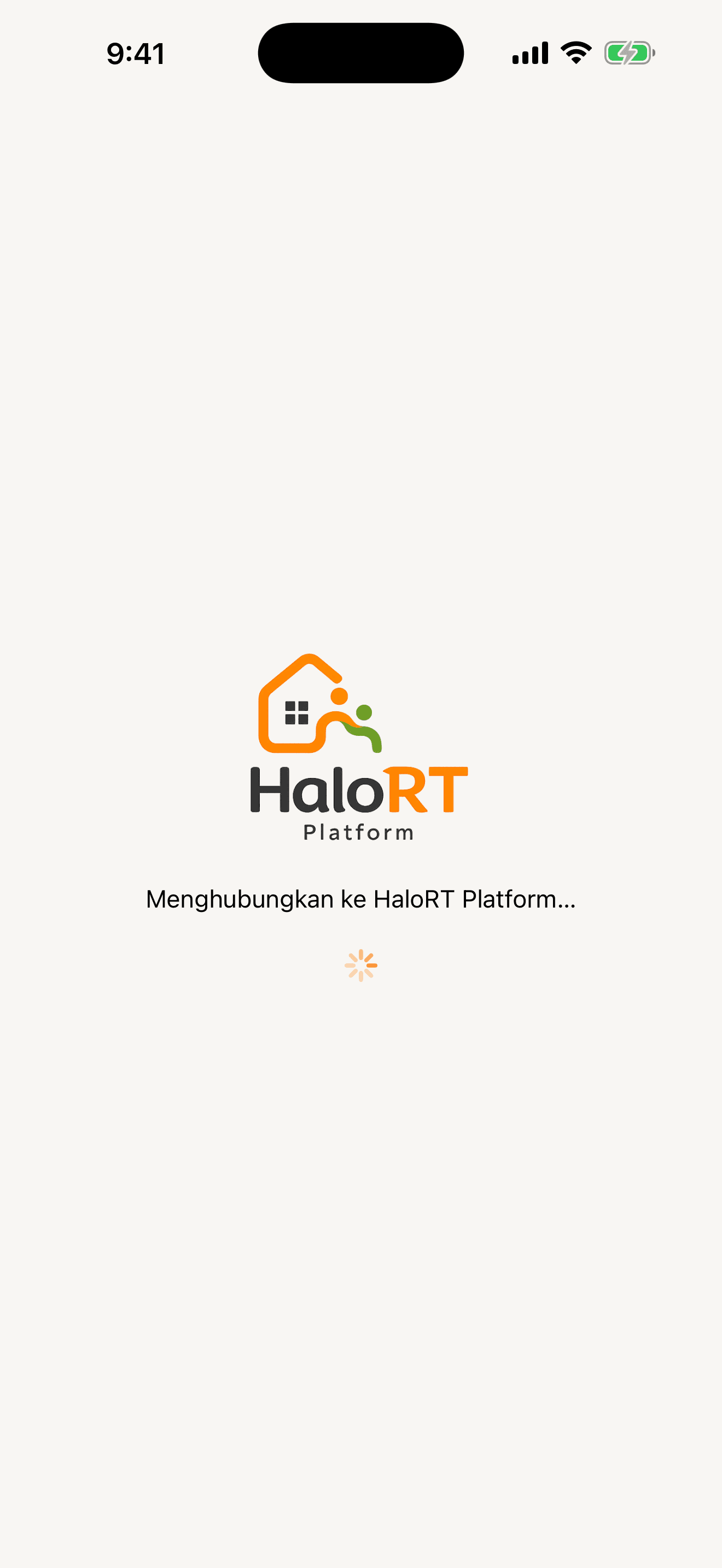 1. Splash screen