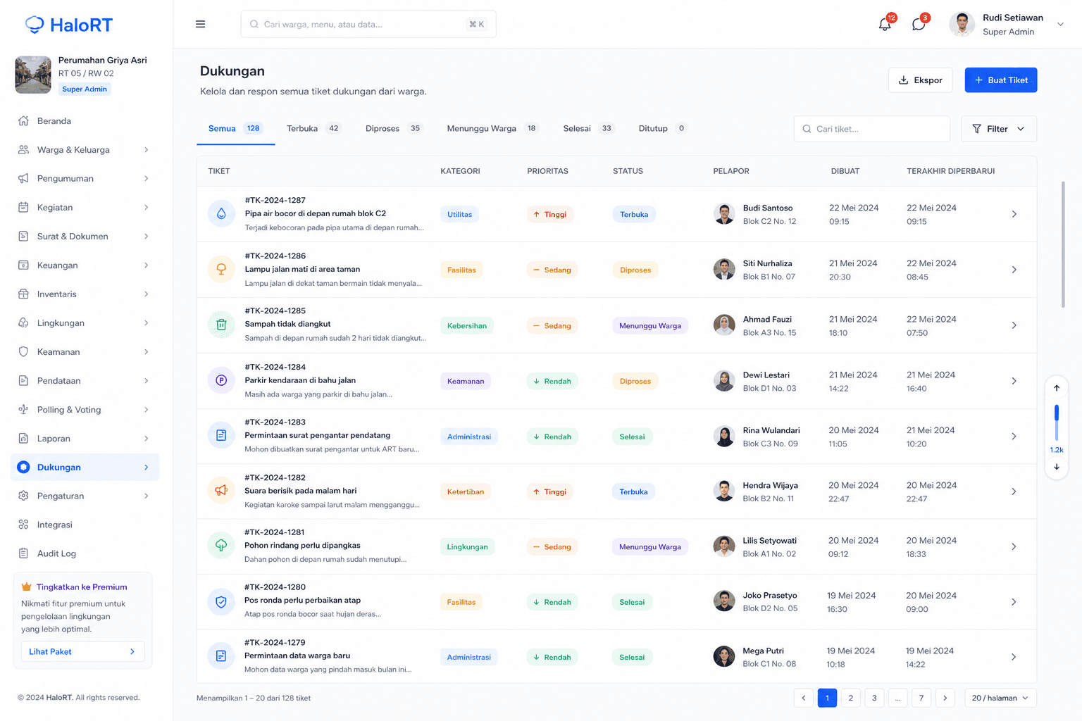 5. Sidebar sticky